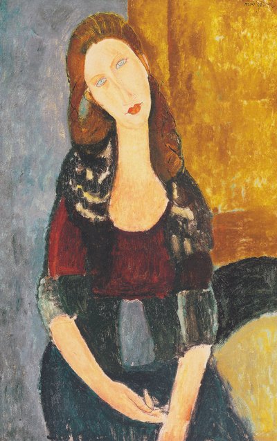 Jeanne Hébuterne, seduta da Amedeo Modigliani